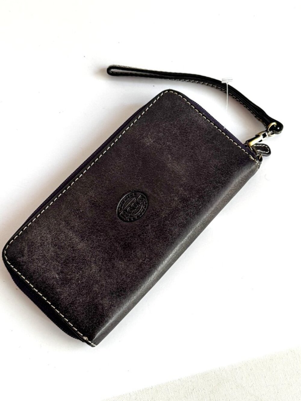 Roots Subtle Purple Long Wallet Wristlet NEW